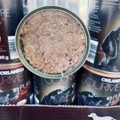 Puszka karma dla psa 40x400 mix 70% miesa